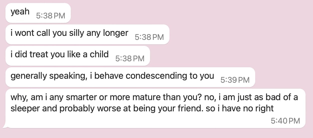 Roza belittles Valentina